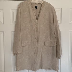 Eileen Fisher Linen Jacket/Tunic